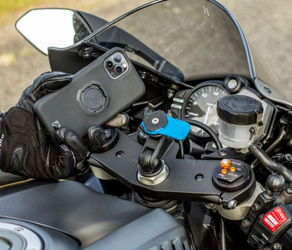 QUADLOCK MOTORCYCLE ステム Amazon.com: Quad Lock Motorcycle Fork Stem Mount for iPhone