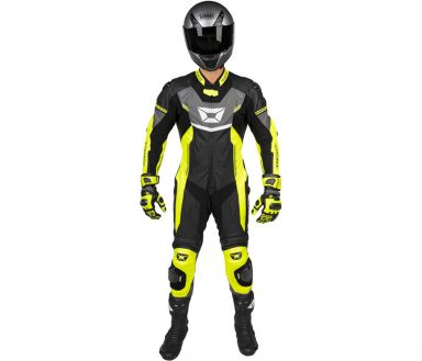 Cortech Revo Sport Air 1-Piece Suit Hi-Vis/Gun
