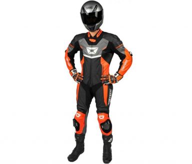 Cortech Revo Sport Air 1-Piece Suit Red/Gun
