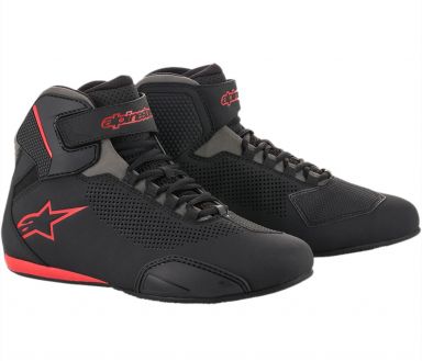 Alpinestars Sektor Vented Riding Shoe - Black/Grey/Red