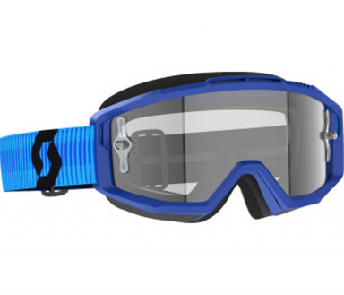 Scott Split OTG Goggle Blue/Black w/ Clear Lens
