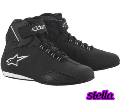 Alpinestars Stella Sektor Riding Shoe - Black/Silver