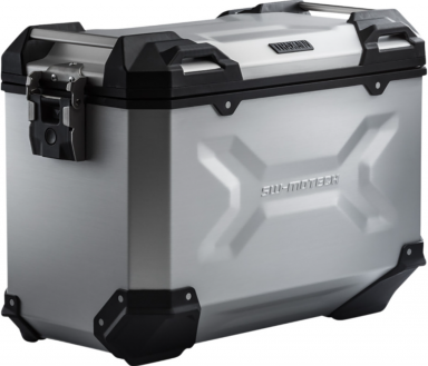 SW-Motech TRAX ADV Hard Case 45L Silver - Left