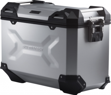 SW-Motech TRAX ADV Hard Case 45L Silver - Right