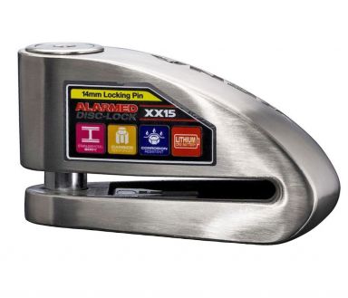 Xena XX15 Stainless Alarmed Brake Disc Lock