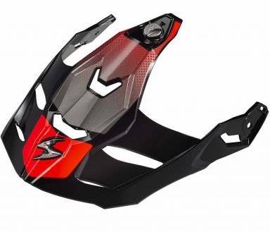 Scorpion EXO-XT9000 Peak Visor Trailhead Red