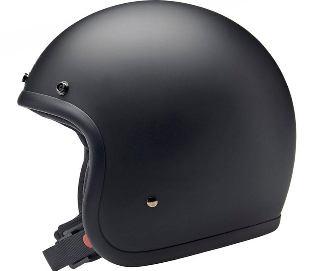 cyclebitz: Biltwell Bonanza Helmet Flat Black