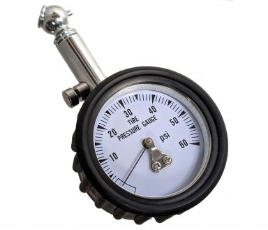 60 Psi Compact Tire Pressure Gauge