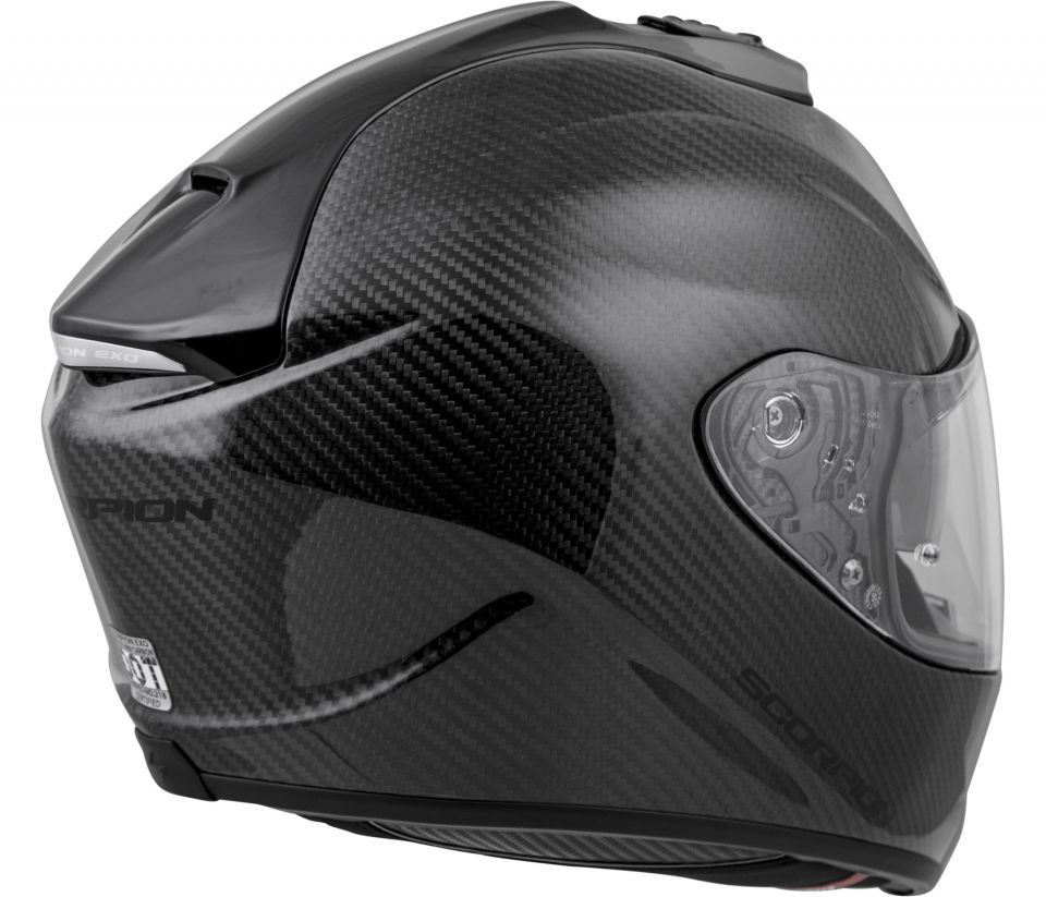 exo 400 scorpion helmet EXO-ST1400 Evo Carbon Hex Matte Grey / 2XL Tec II ratchet system enhances overall convenience Motorcycle Exo 400 Helmet Casco