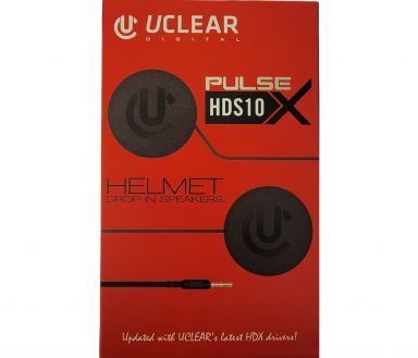 UCLEAR HDS10X 40mm Helmet Speakers 3.5mm Jack
