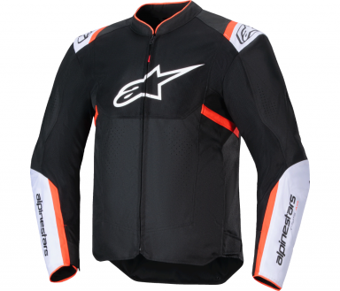 Alpinestars T-SPS Air v2 Jacket Black/White/Red Fluo