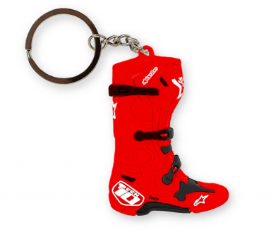Alpinestars Tech 10 Boot Key Fob Red