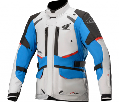 Alpinestars Honda Andes v3 Drystar Jacket - Grey/Blue/Red
