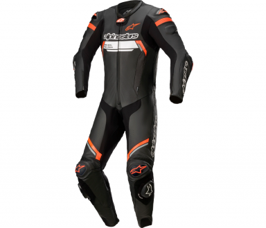 Alpinestars Missile Ignition v2 1-Piece Race Suit Black/Red Fluo