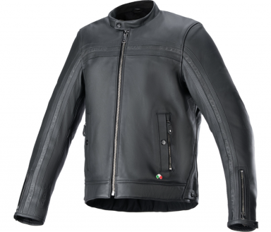 Alpinestars Dyno Leather Jacket Black
