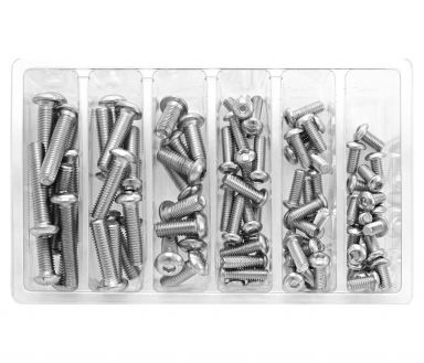 BOLT Button Head Allen Bolt Assortment 90/PK