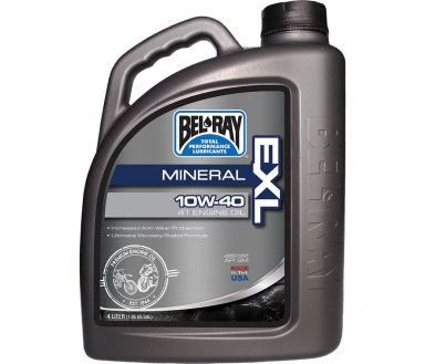 Bel-Ray EXL Mineral 4T Engine Oil 10W/40 4L