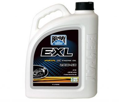 Bel-Ray EXL Mineral 4T Engine Oil 20W/50 4L