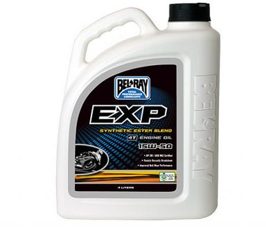 Bel-Ray EXP Semi-Syn Ester Blend 4T Engine Oil 15W/50 4L