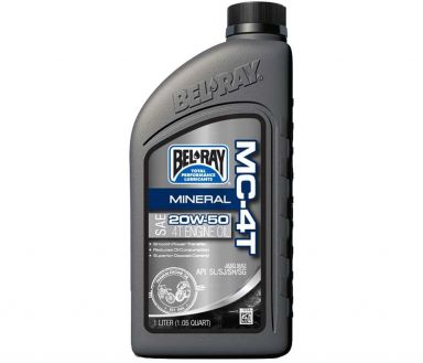 Bel-Ray MC-4T Mineral Oil 20W/50 1L