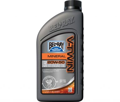Bel-Ray V-Twin Mineral Engine Oil 20W/50 1L