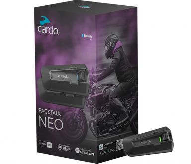 Cardo Packtalk Neo Audio Comm System - Single
