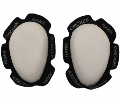 Chicken Hawk Racing Knee Sliders White