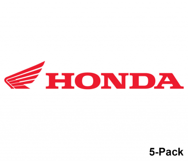 Factory Effex Honda 5-Pack Logo Decals (Assorted Sizes)