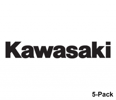 Factory Effex Kawasaki 5-Pack Logo Decals (Assorted Sizes)