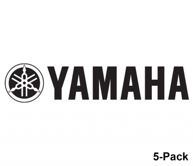 Factory Effex Yamaha 5-Pack Logo Decals (Assorted Sizes)