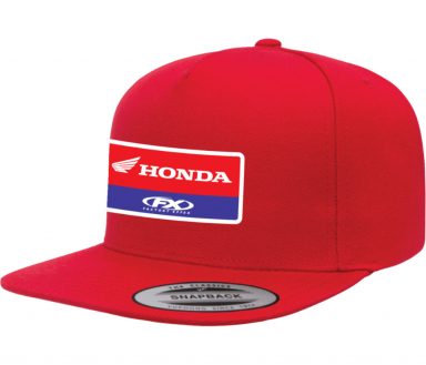 Factory Effex Honda Victory Snapback Hat Red
