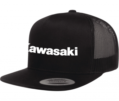 Factory Effex Kawasaki Alpha Snapback Hat Black