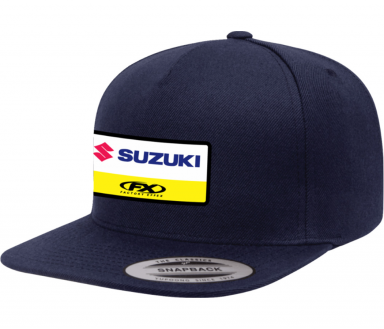 Factory Effex Suzuki Victory Snapback Hat Royal Blue