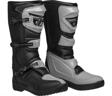 Fly Racing Maverik Boots - Grey Black