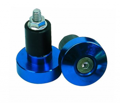 Oxford Bar Ends 7/8" Blue
