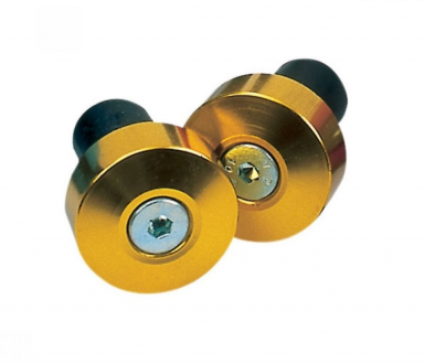 Oxford Bar Ends 7/8" Gold