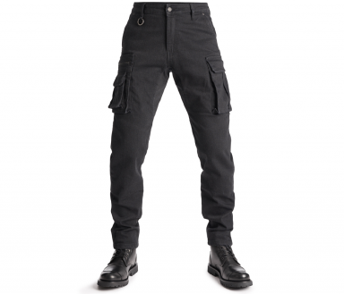Pando Moto Desert Cargo Black Chino Style Cordura® Jean