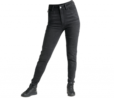 Pando Moto Women's Kusari Cor 01 Skinny-Fit Jean Black