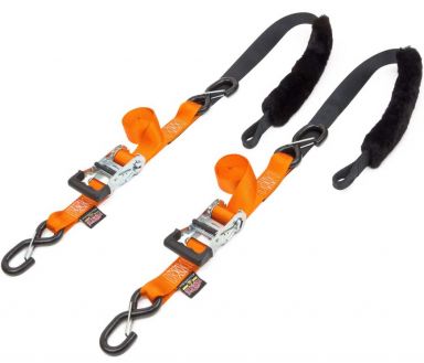 Powertye Fat Strap Deluxe Ratchet Tie Downs
