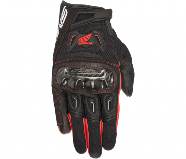 Alpinestars Honda SMX-2 Air Carbon V2 Gloves Black/Red