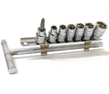T Handle Socket Set 3/8 drive - Metric 8 10 12 13 14 17 #2