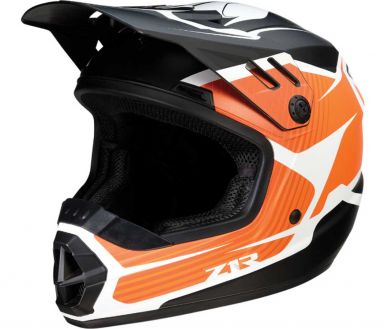 Z1R Youth Rise Helmet Flame Orange