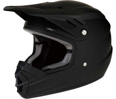 Z1R Youth Rise Helmet Flat Black