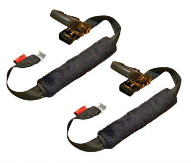 Drop-Tail Back-end Ratchet Straps Set