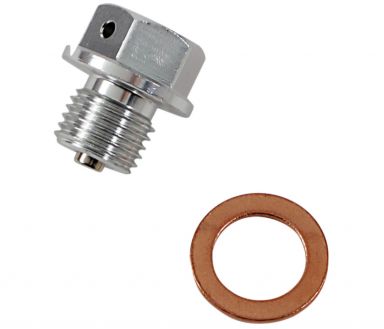 Moose Racing Magnetic Drain Plug M12 x 1.25 x 10mm