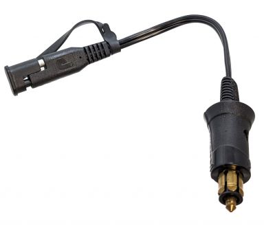 12v Euro DIN Jack to SAE - Powerlet 6 inch
