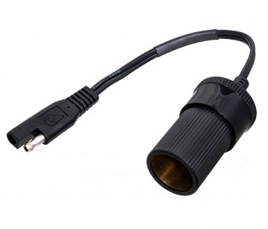 12v DC SAE to Cigarette Lighter Socket