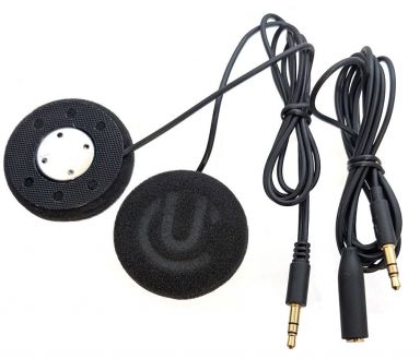 UCLEAR HDS10X 40mm Helmet Speakers 3.5mm Jack