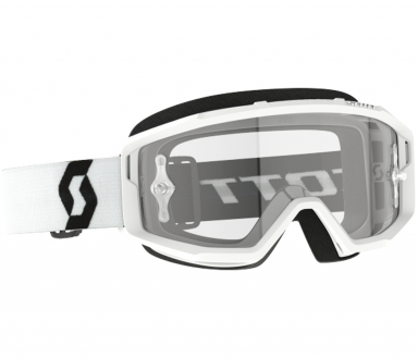 Scott Primal Goggle White w/ Clear Lens