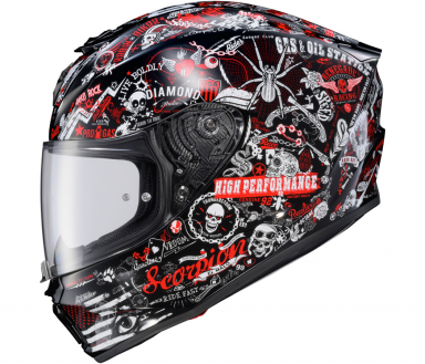Scorpion EXO-R330 Helmet Shake 2 Red